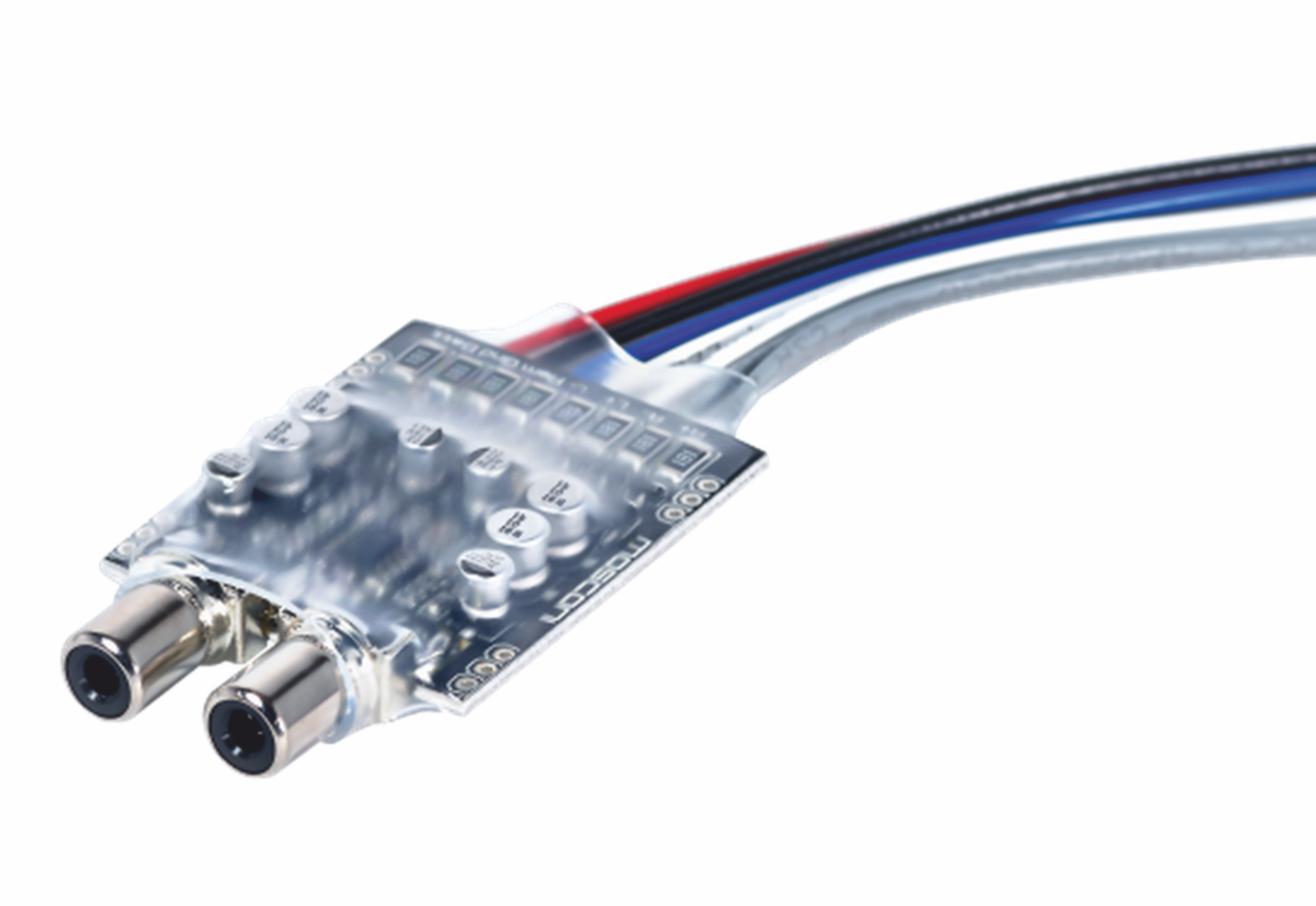 High Low converter (2-channel). Mosconi HLA Slim (4:1). 