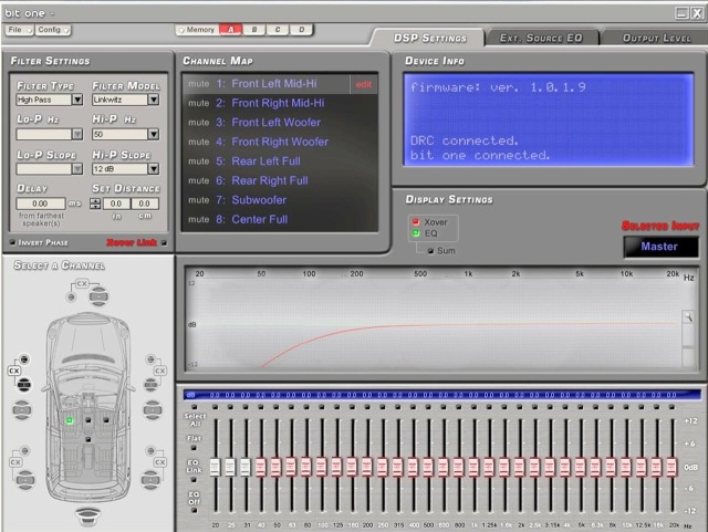 Audison Bit One.1 digital audio processor DSP.