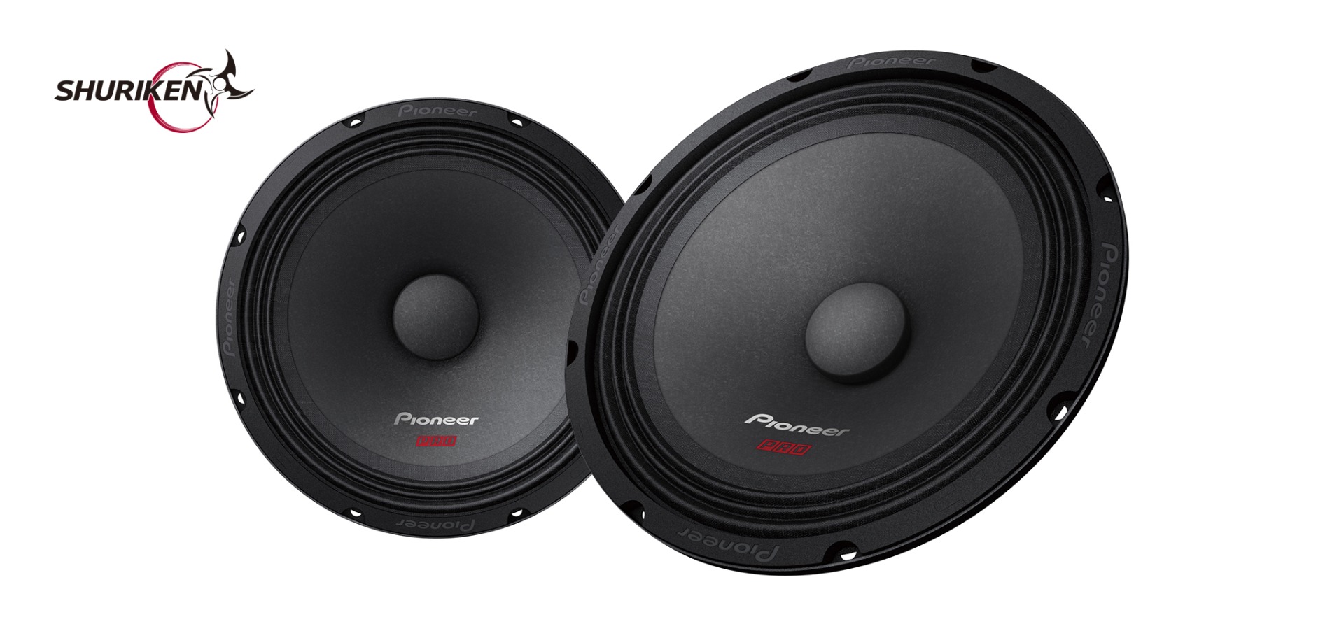 Pioneer TS-M1610PRO midrange speaker (165 mm).