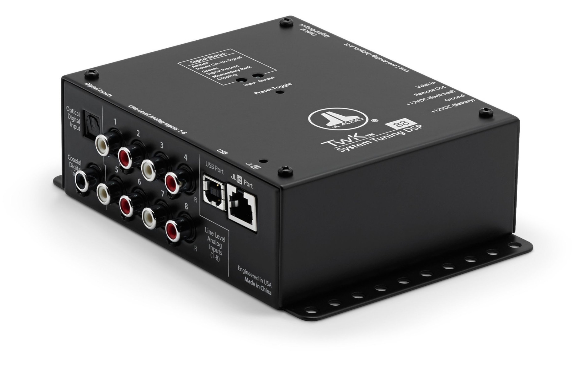 JL Audio TwK-88 system tuning, digital sound processor DSP.