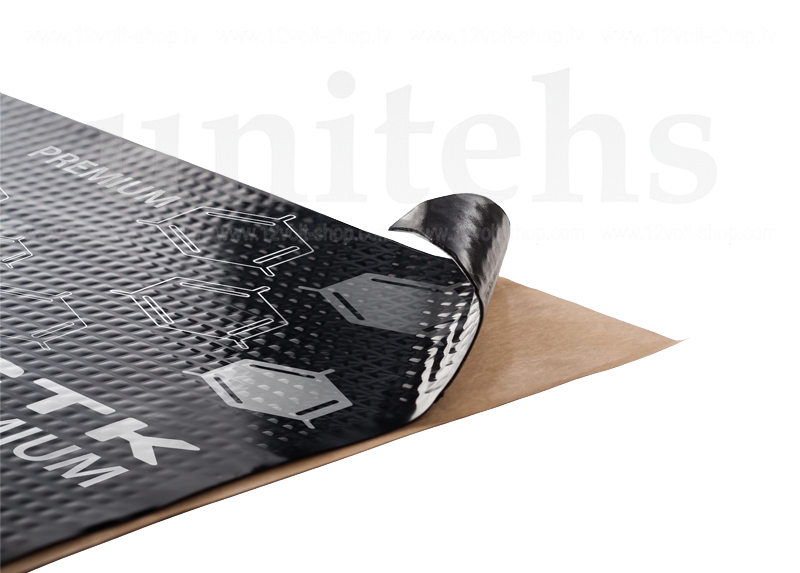 CTK Premium self-adhesive damping mat (1.8 mm., 0.185 m²).