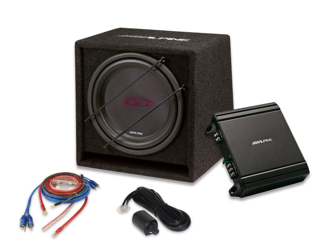 Alpine SBG-30KIT active subwoofer KIT 12" (300 mm).