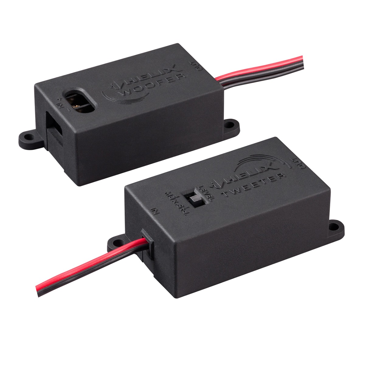 Helix PF K100.2 component speakers (100 mm).