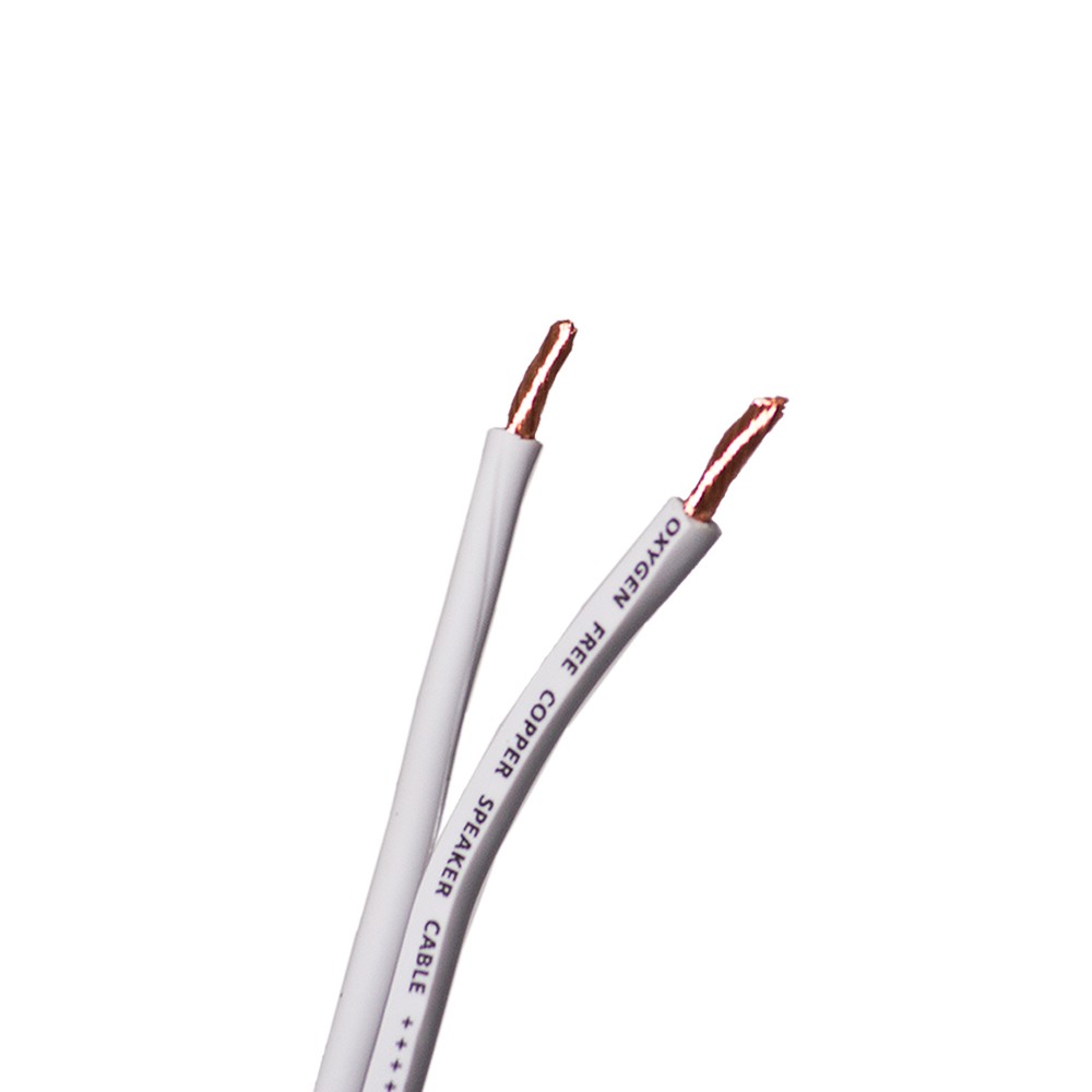 Four Connect  (OFC) high-performance cables for speakers (2.5 mm²). 4-800268