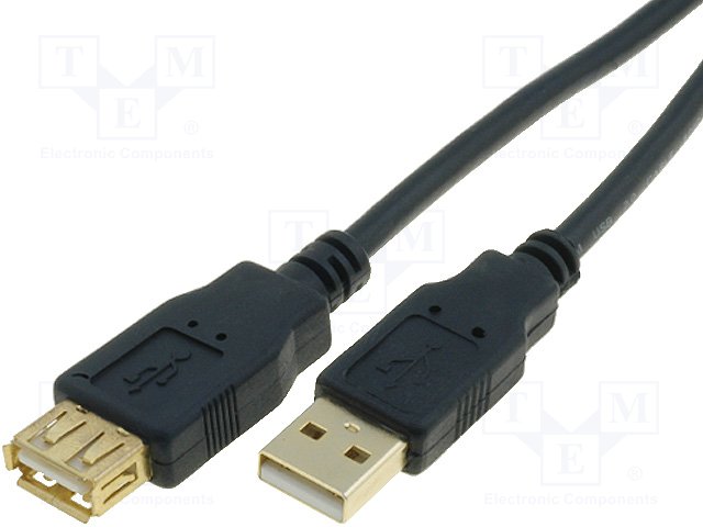USB Extension cable (1.8 m).