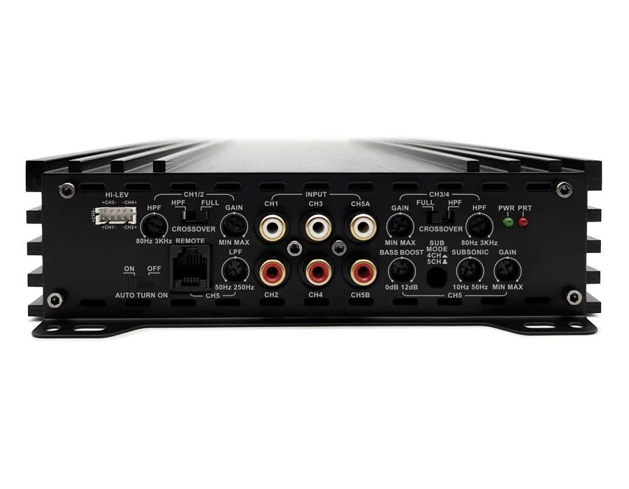 Zapco ST-5B (AB class) power amplifier (5-channel).