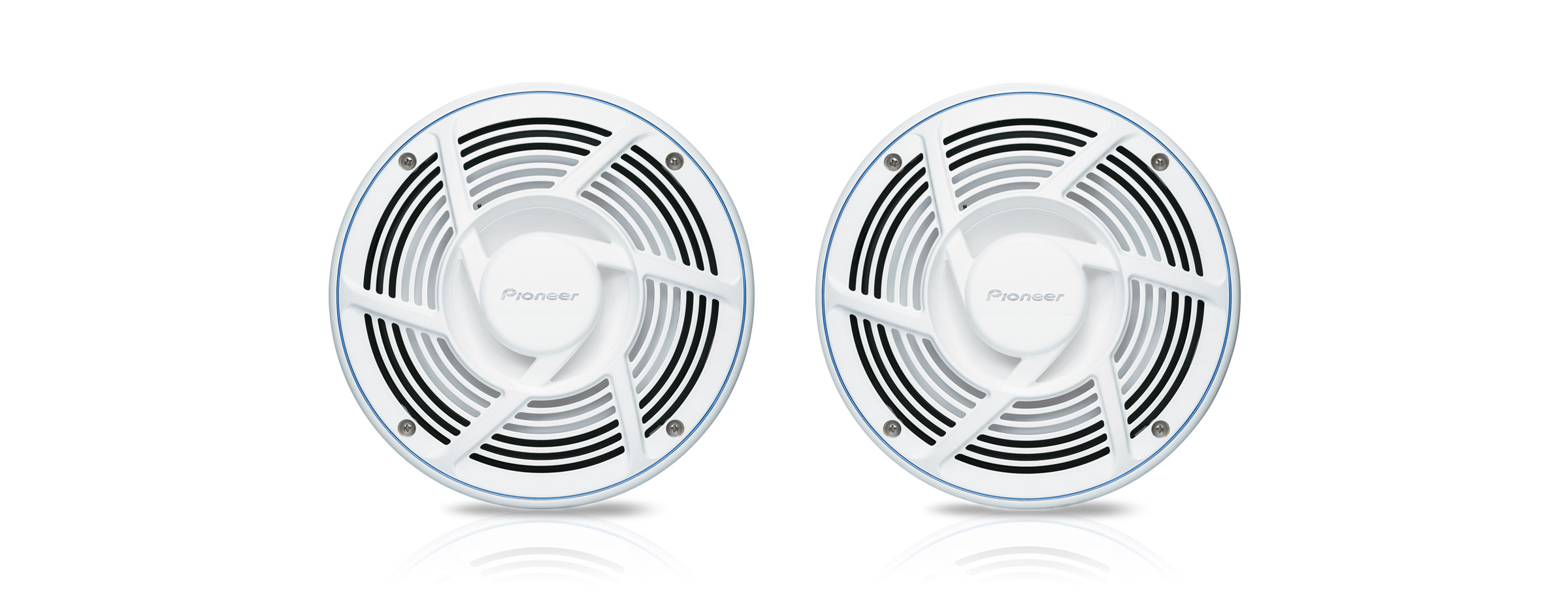 Pioneer TS-MR2040 marine coaxial speakers (200 mm).