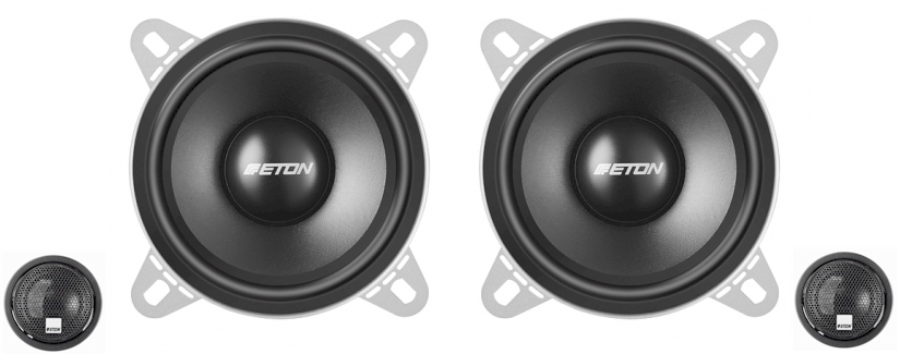 Eton POW 100 Compression component speakers (100 mm).