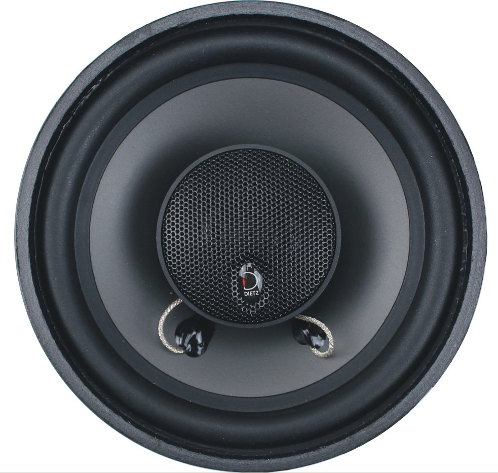 DIETZ CX-120 coaxial speakers (120 mm) for Mercedes W124 (1984-1996).