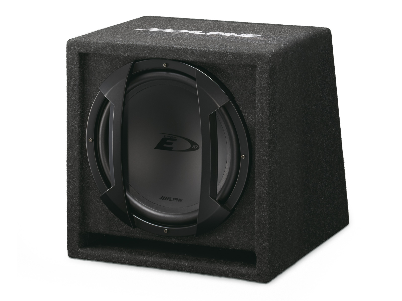 Alpine SBE-1044BR bass reflex subwoofer 10" (250 mm).