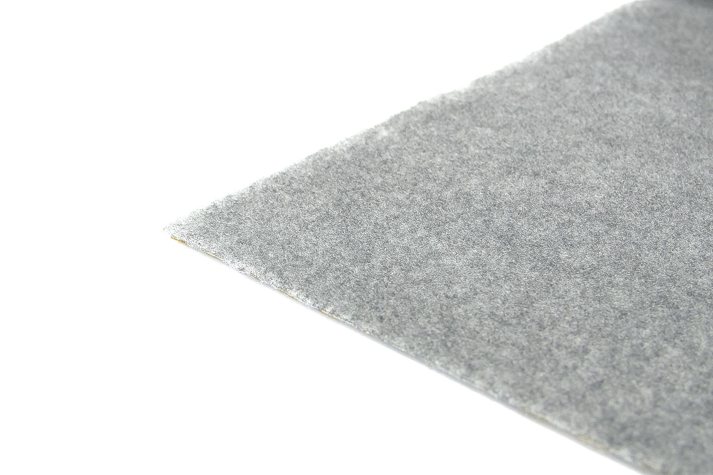 STP carpet with glue, Bright GRAY (Silver line, width 1.0 m).