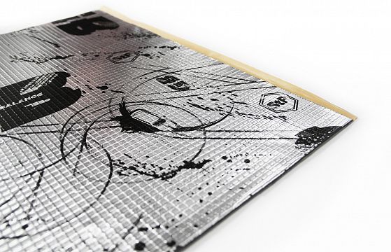 STP GB 1.5 self-adhesive material for sound insulating (1.5 mm., 0.35 m²).