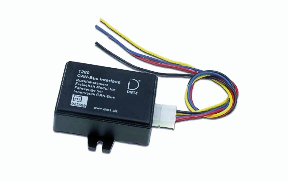 BMW 3, 5 series... video in motion (VIM, CAN bus filter). Dietz 1280 