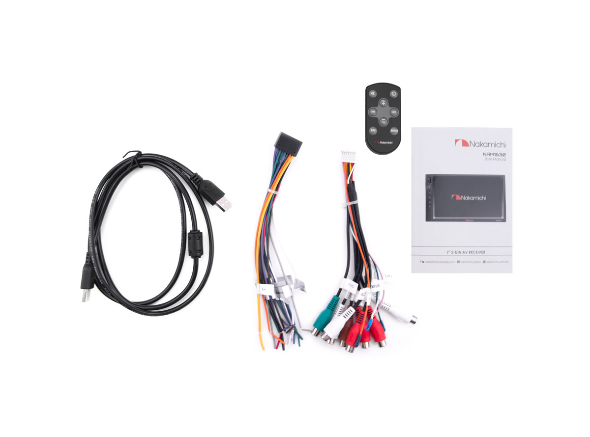 Nakamichi NAM1630 multimedia AV receiver (7.0").