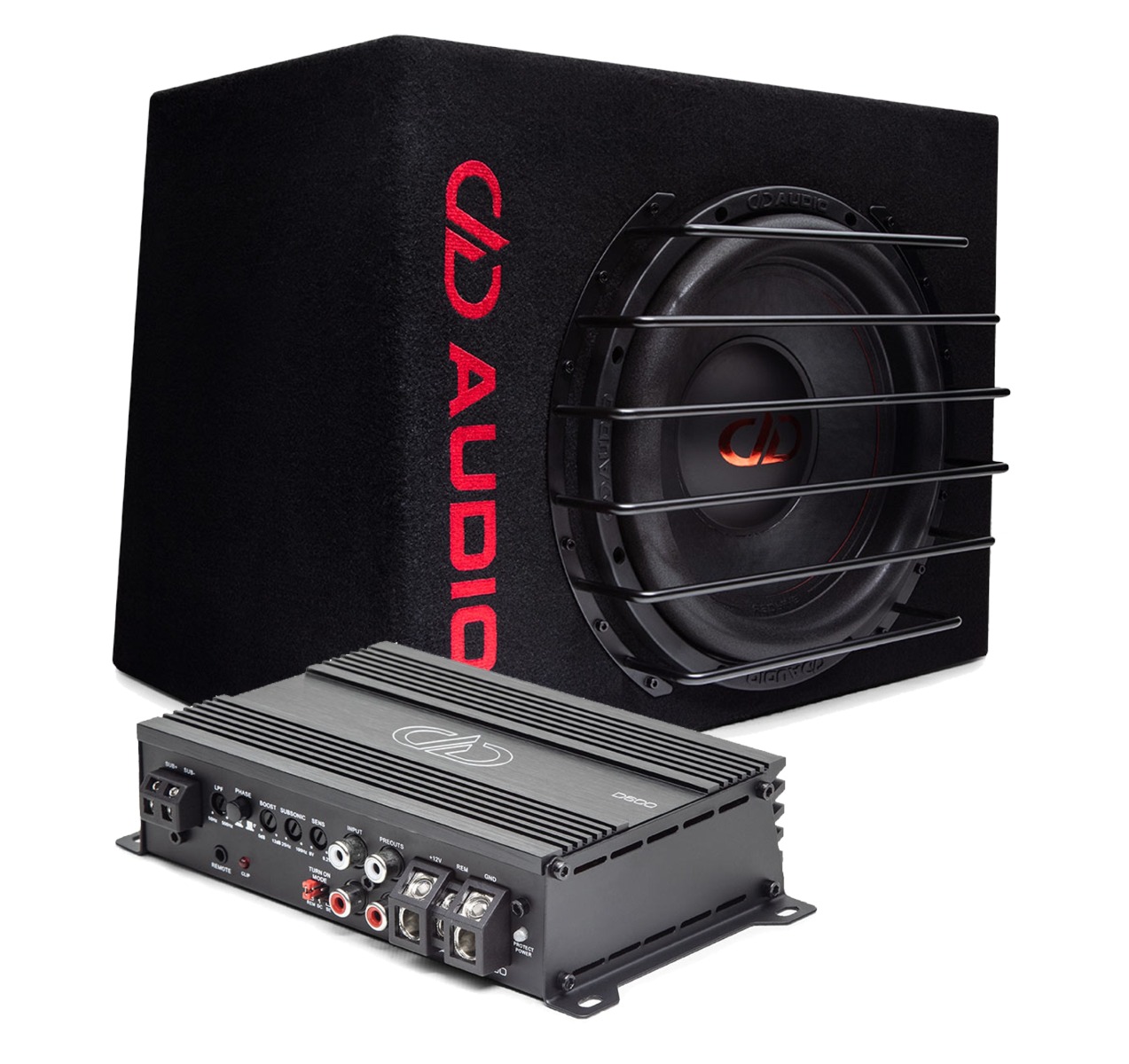 DD Audio 512 BASSKIT active subwoofer kit (300 mm).