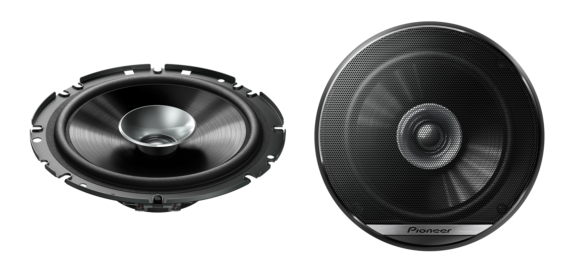 Pioneer TS-G1710F dual cone speakers (170 mm).
