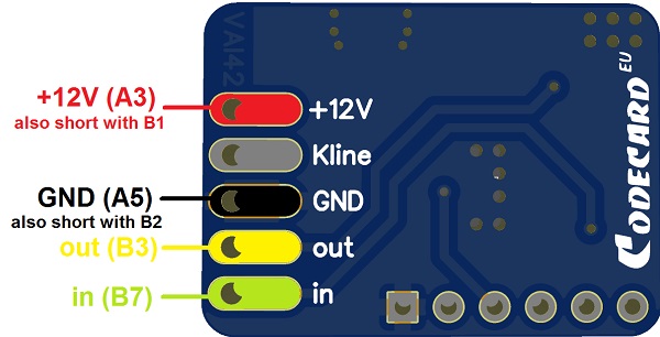 Tachograph emulator for Fiat Ducato (2007->), Peugeot, Citroen. TACHOEMU