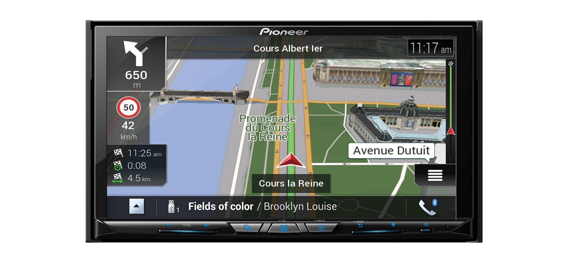 Pioneer AVIC-Z830DAB multimedia AV receiver with Navigation (7.0").