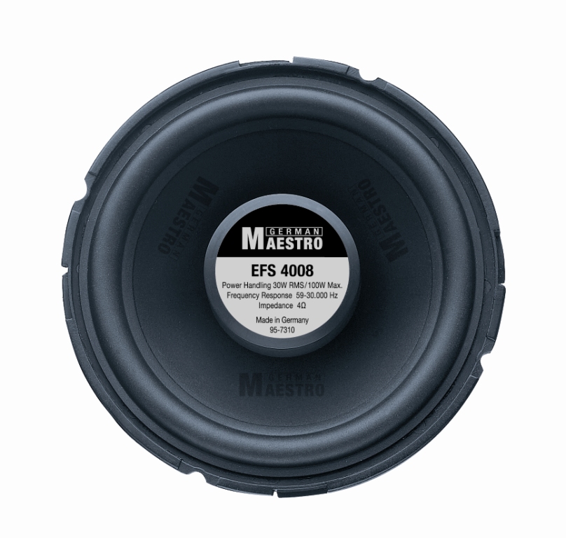 German Maestro EFS 4008 midrange speaker (100 mm).