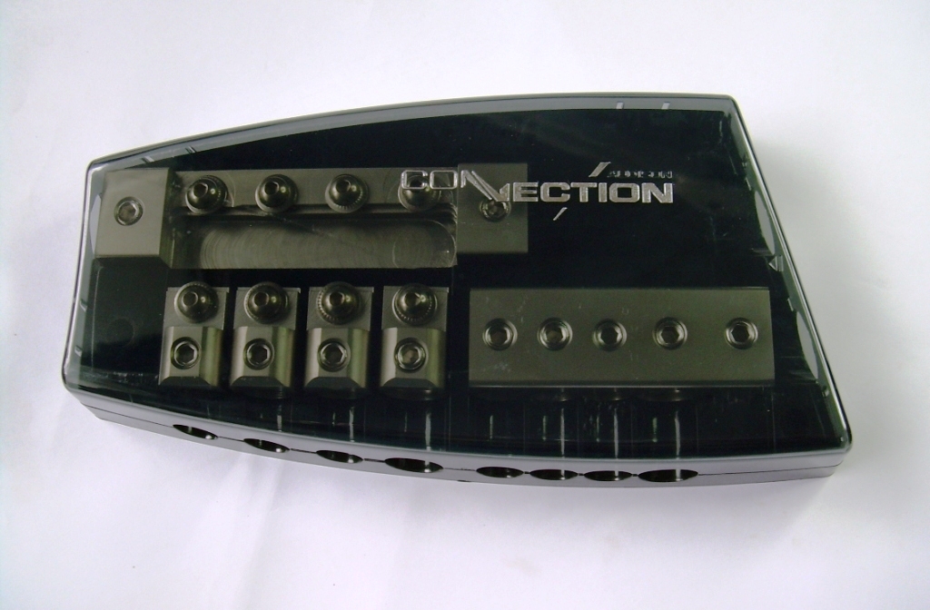 Audison Connection power distribution block with fuse. SFD 41C 