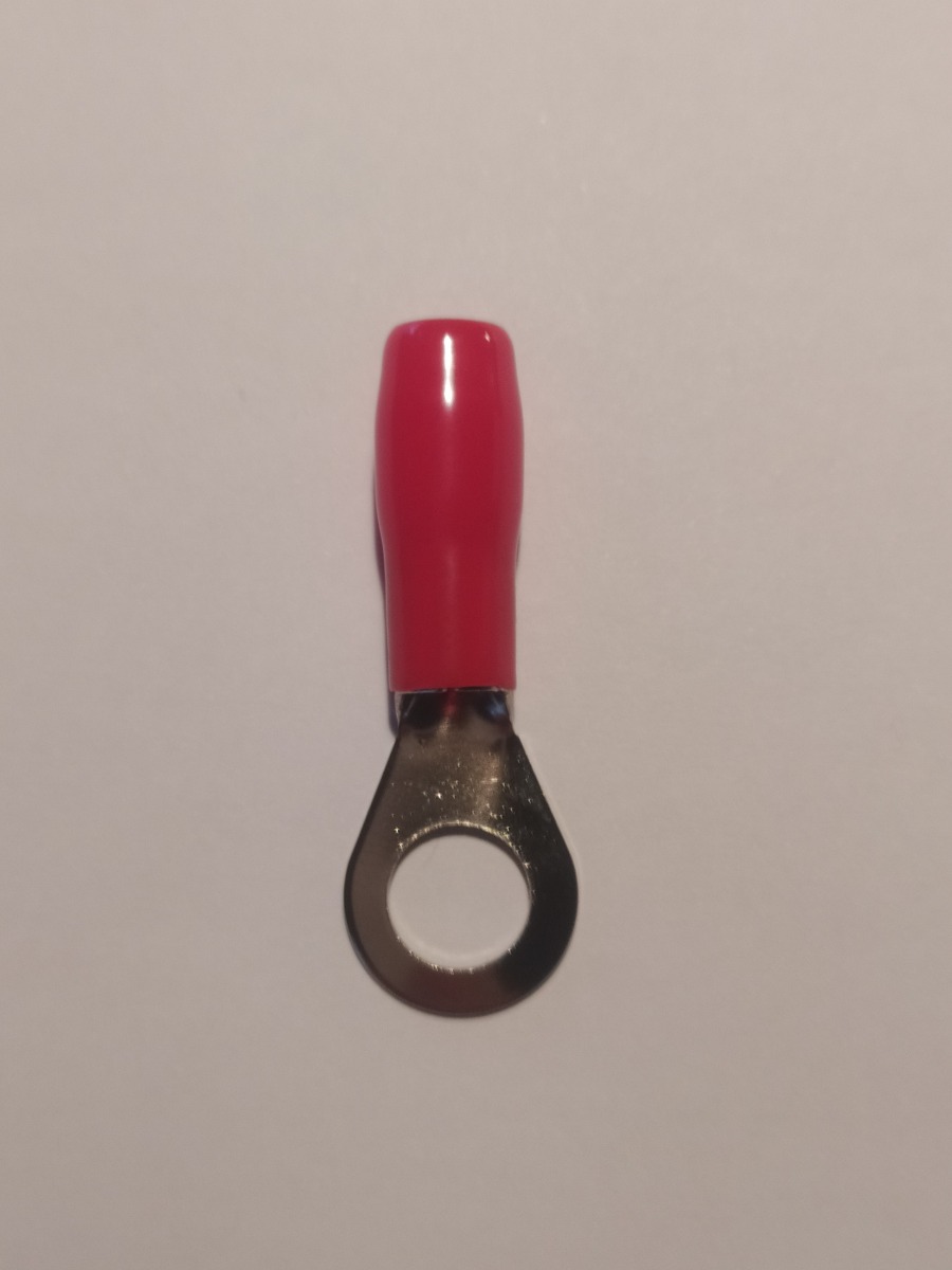 Ring terminal for cable. Gladen (Red, 10 mm²).