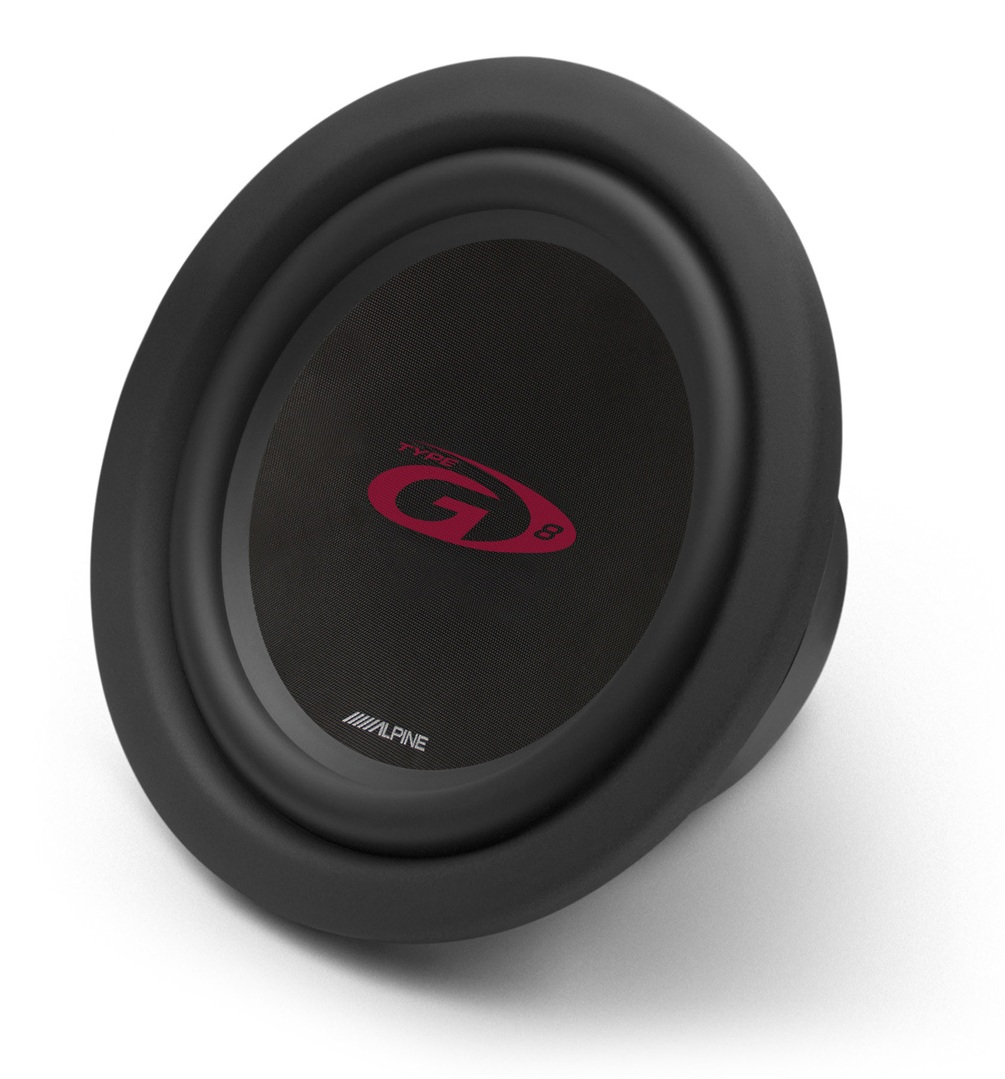 Alpine SWG-844 subwoofer (200 mm).
