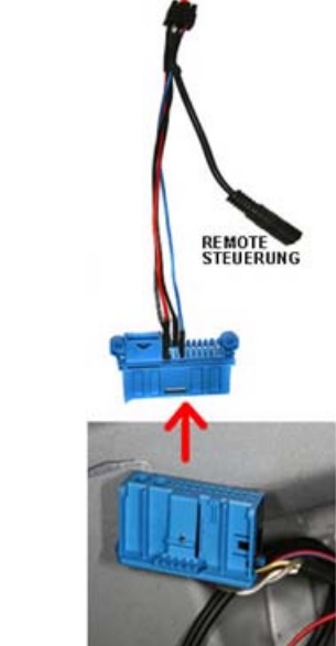 BMW 1, 3, 5 series E87, E60, E90 (2006->) cable adapter. 771024-2001