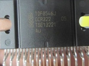 TDF8546 audio amplifiers (DBS27P).