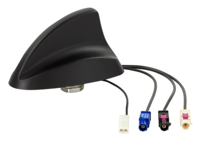 Universal, multifunction car AM/FM/DAB/DAB+/GNSS antenna Shark II. 7677810