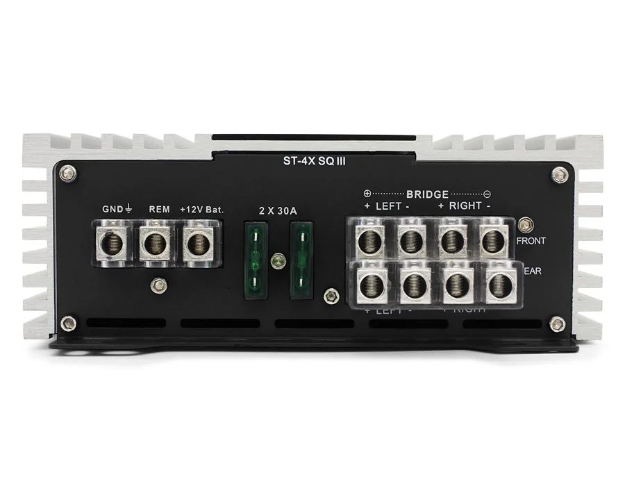 Zapco ST-4X SQ III (AB class) power amplifier (4-channel).