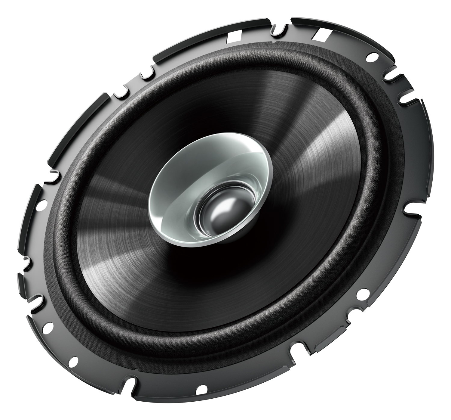 Pioneer TS-G1710F dual cone speakers (170 mm).