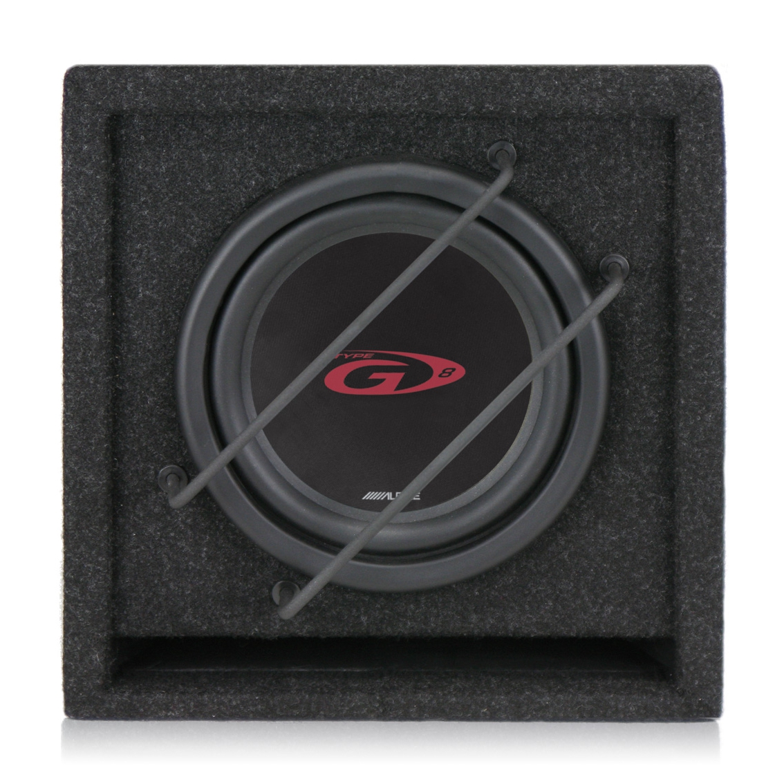Alpine SBG-844BR bass reflex subwoofer 8" (200 mm).