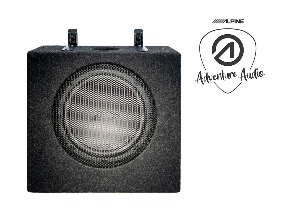 Alpine SWC-D84T6 boxed subwoofer (200 mm) for Volkswagen T6.