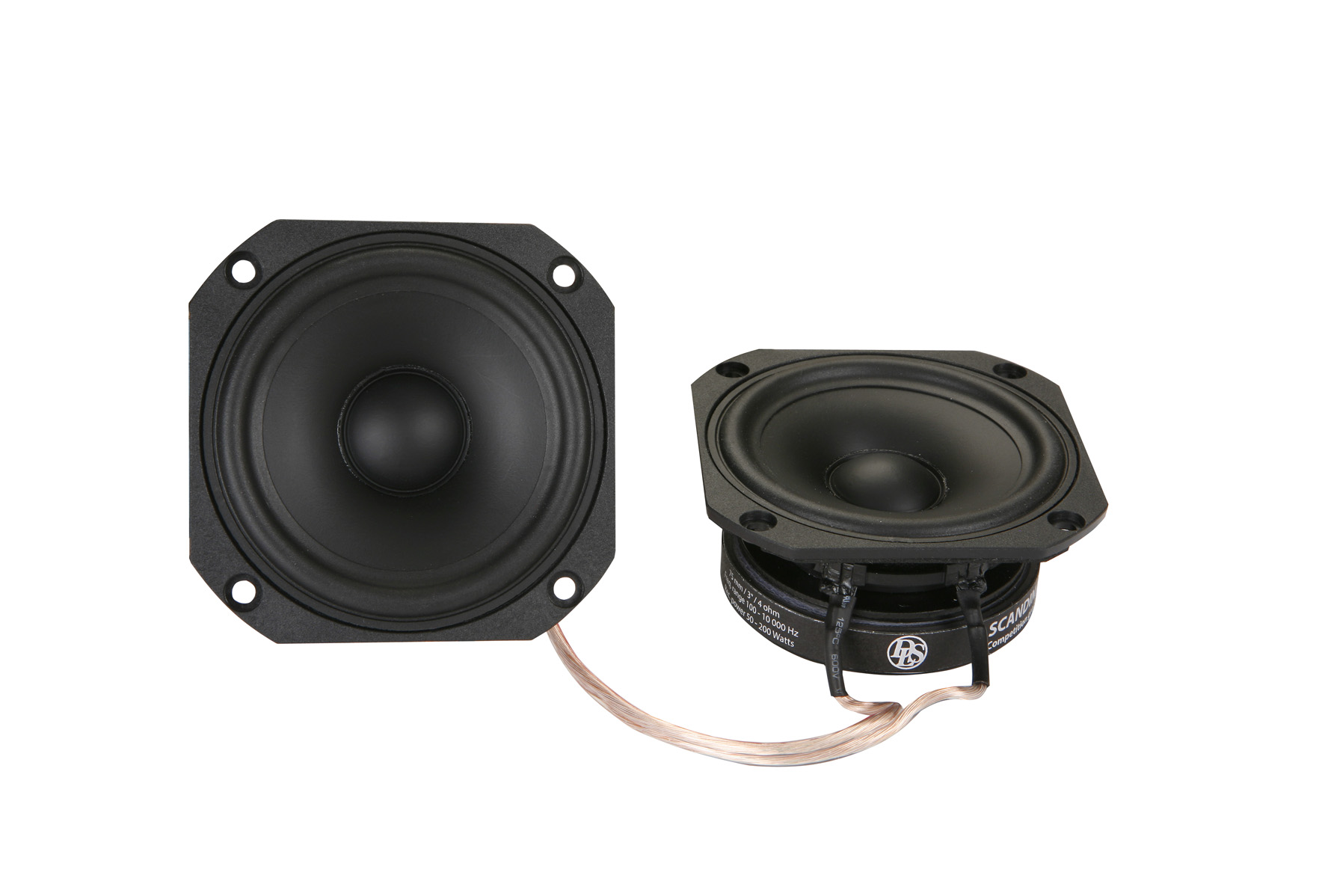DLS Scandinavia 75 midrange speaker (75 mm).