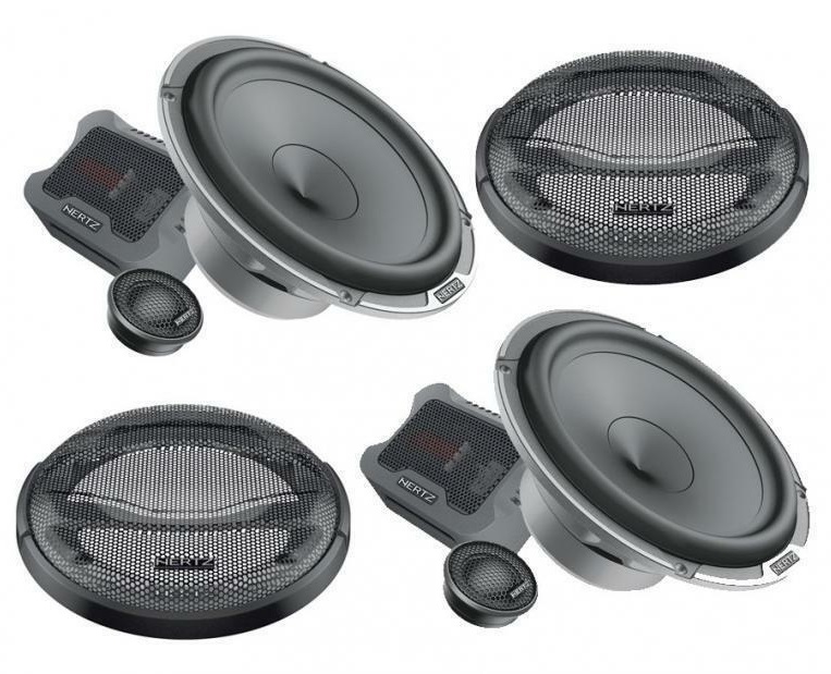 Hertz MPK 165.3 component speakers (165 mm).