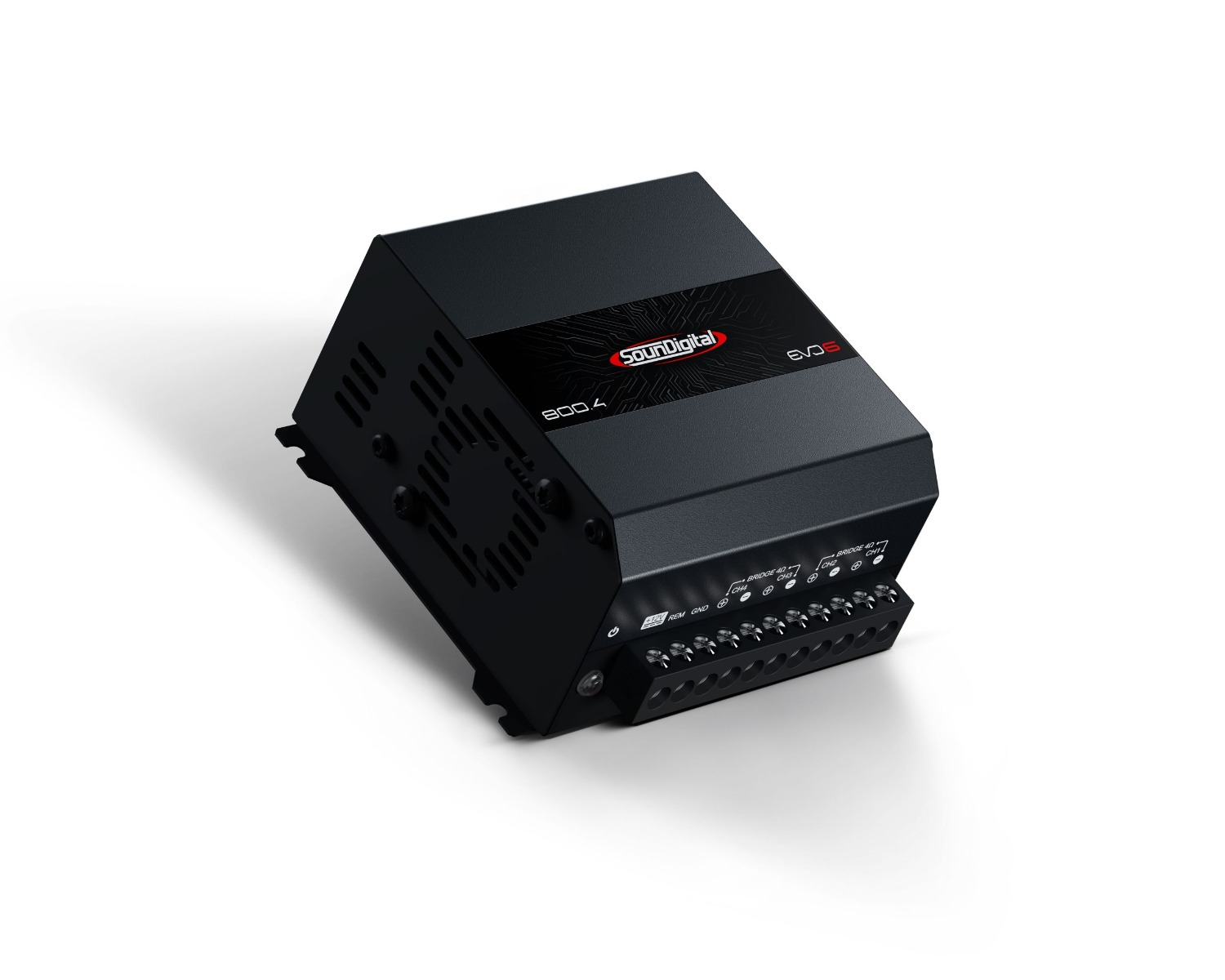 SounDigital 800.4 EVO 6 - 4 Ohm power amplifier (4-channel).