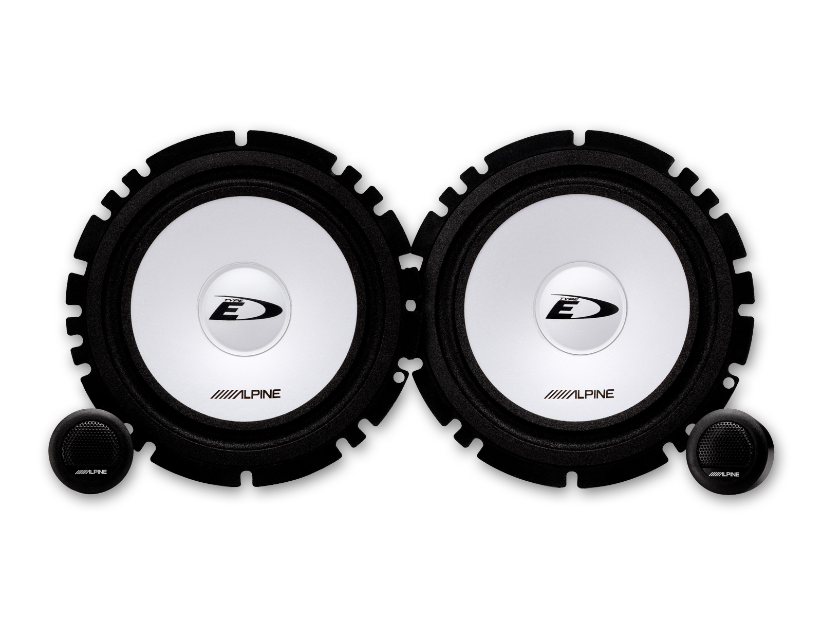 Alpine SXE-1750S component speakers (165 mm).