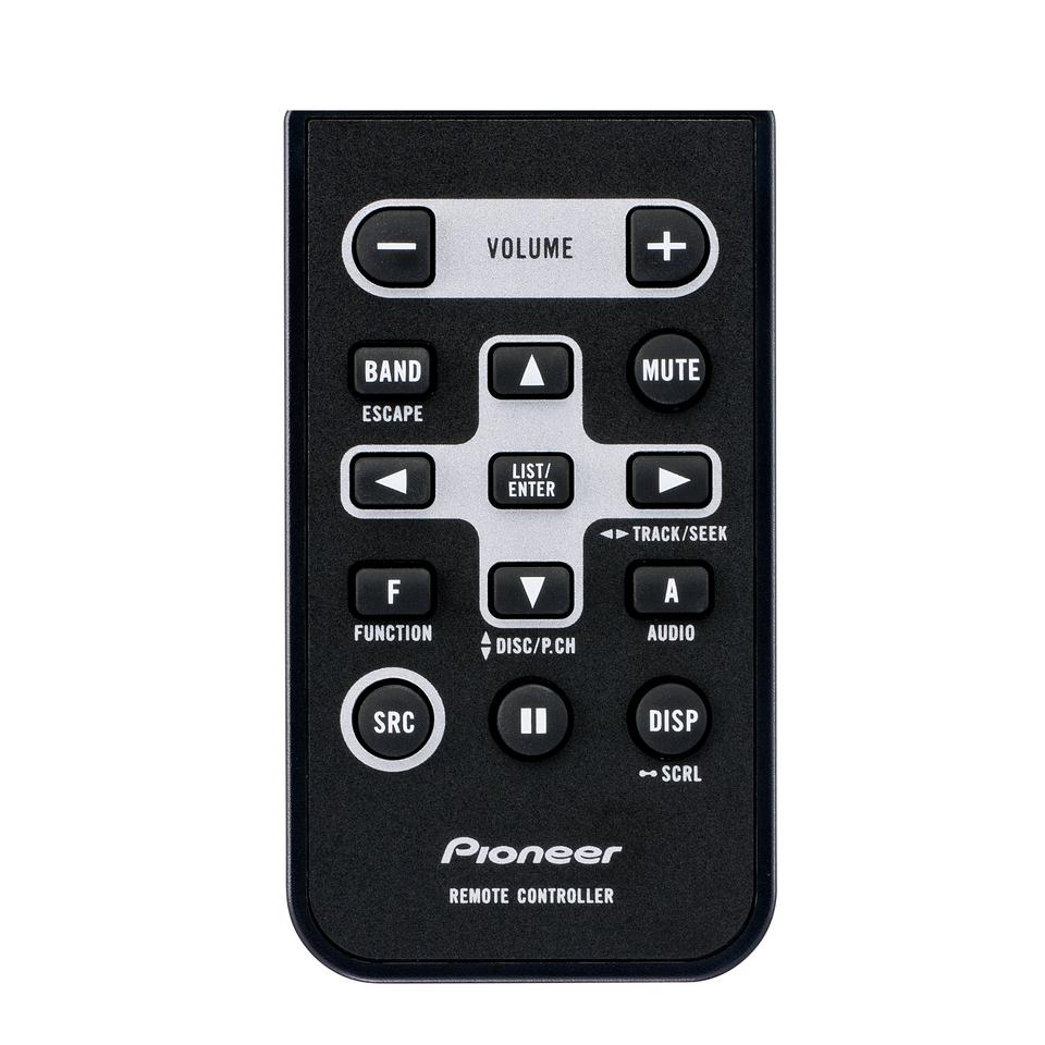 Pioneer CD-R320 remote control.