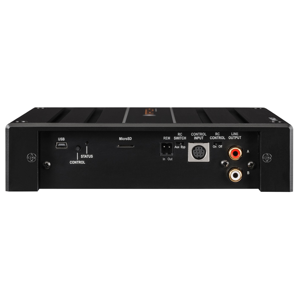 Match PP 62DSP (AB class) power amplifier (6-channel) with DSP.