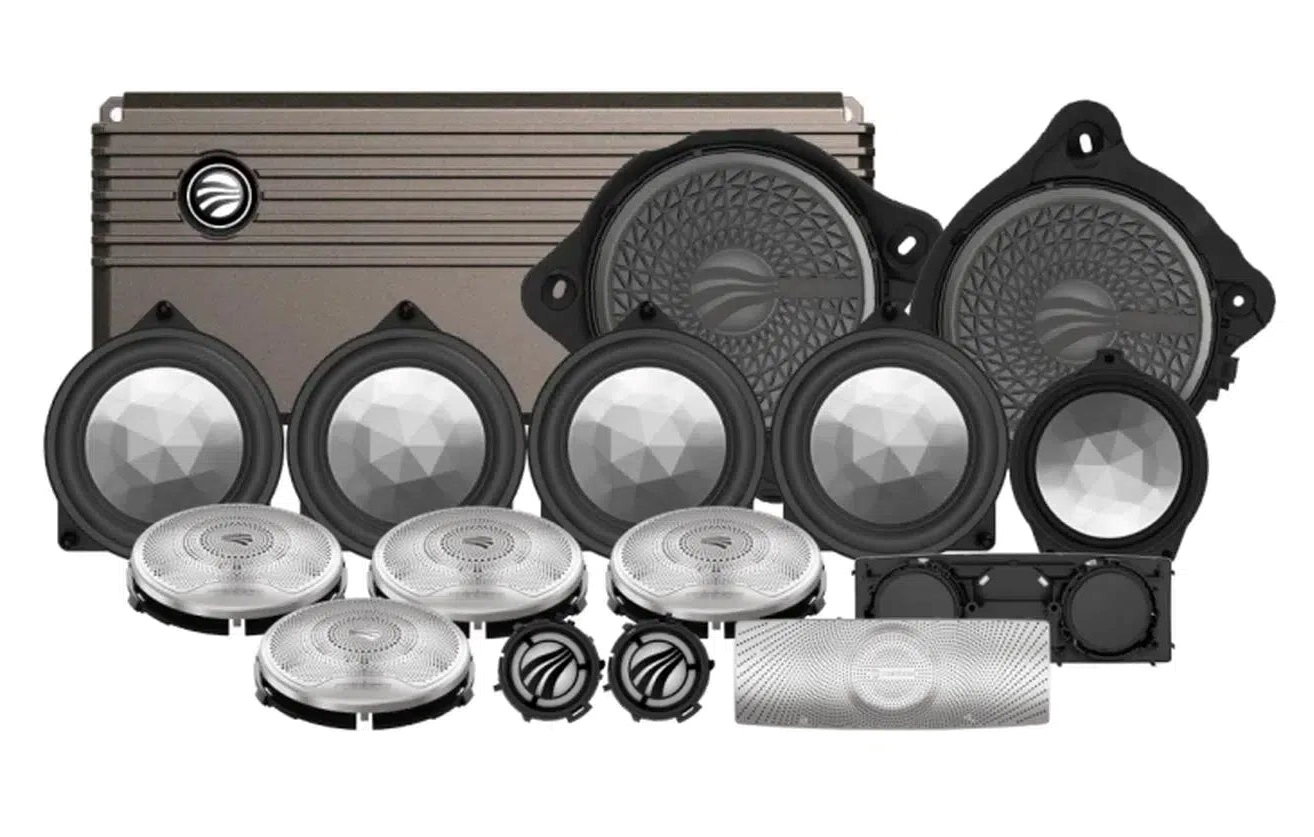 Rainbow MB/GLC/100FS.RE Mercedes Benz full-set package speakers.