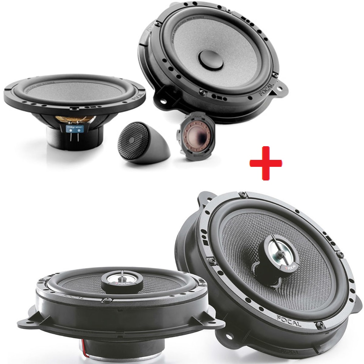 Focal IC RNS 165 + IS RNS 165 speakers kit for Nissan (->2021).