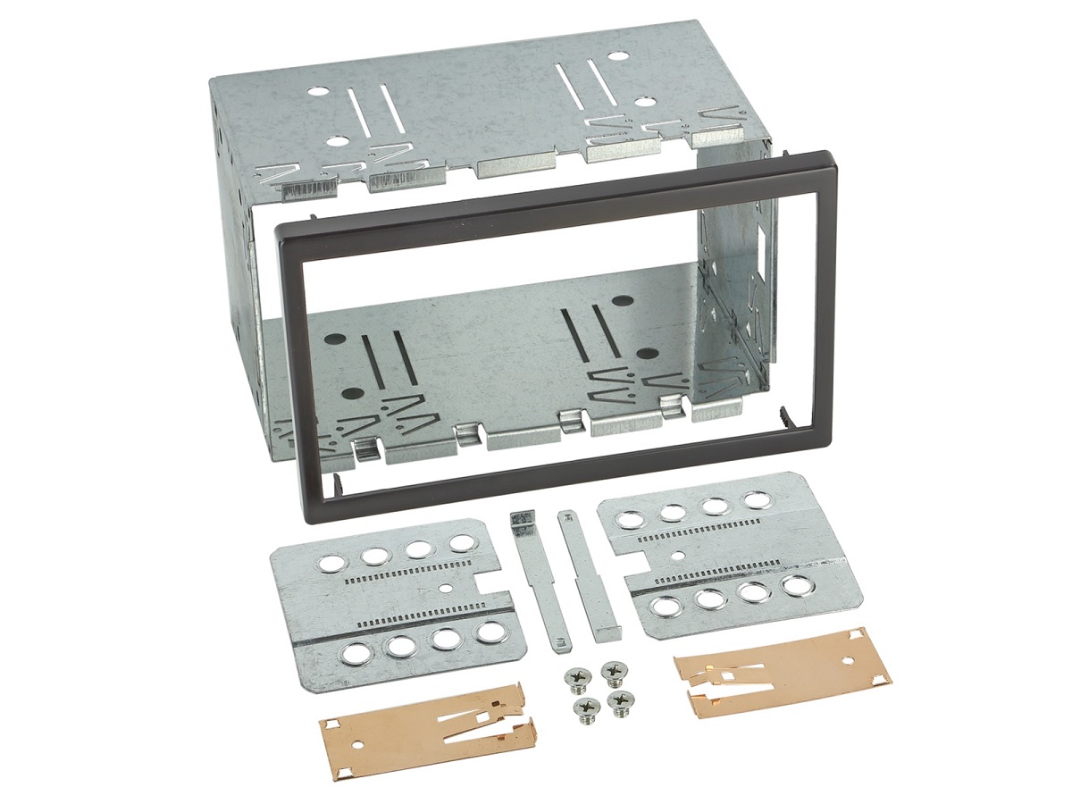 Universal fascia plate KIT (adapter 2DIN, 113x183 mm). 381320-00