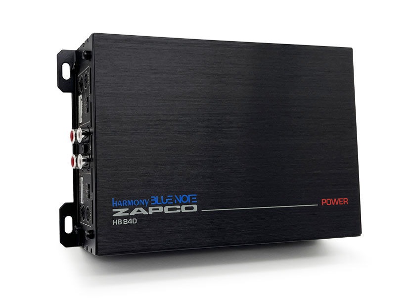 Zapco HB 84D (D class) power amplifier (4-channel).
