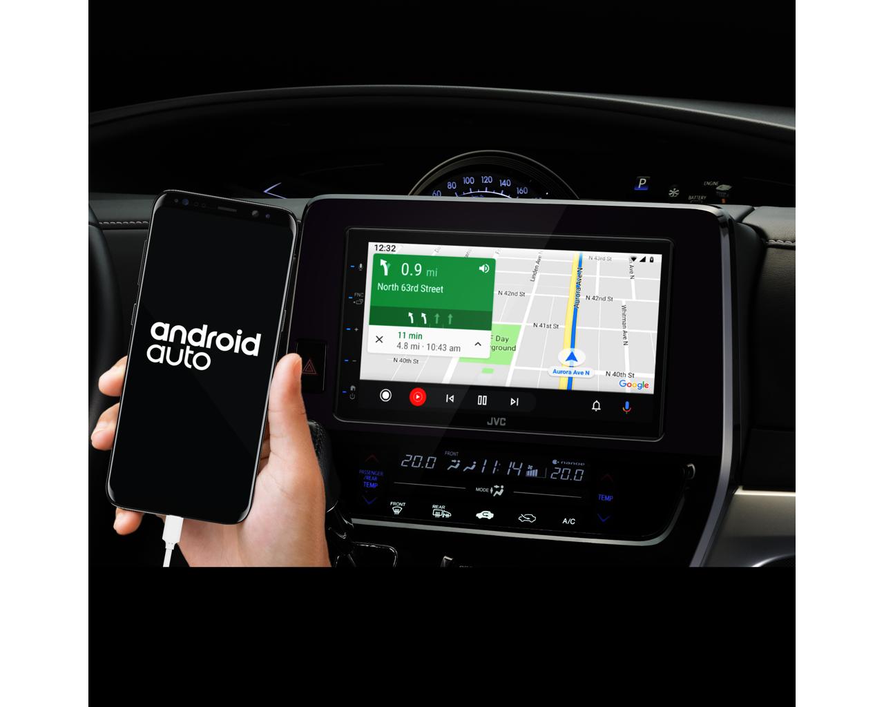 JVC KW-M560BT multimedia AV receiver (6.8").