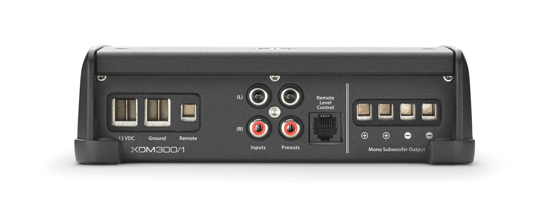 JL Audio XDM300/1 (D class) marine power amplifier (mono).