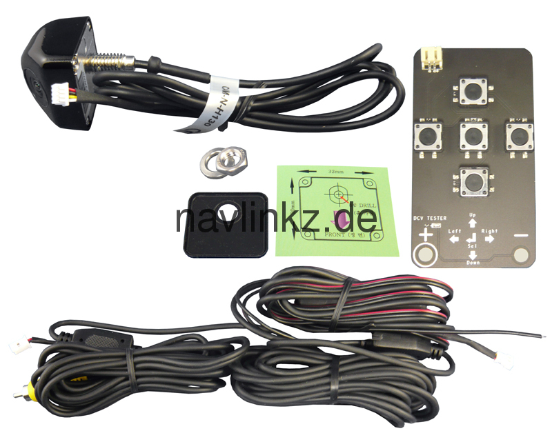 Universal rear view camera (RVC). NavLinkz