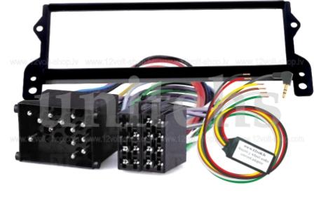 Mini R50, 51,52, 53 (->2006) installation kit for aftermarket radio (1DIN).