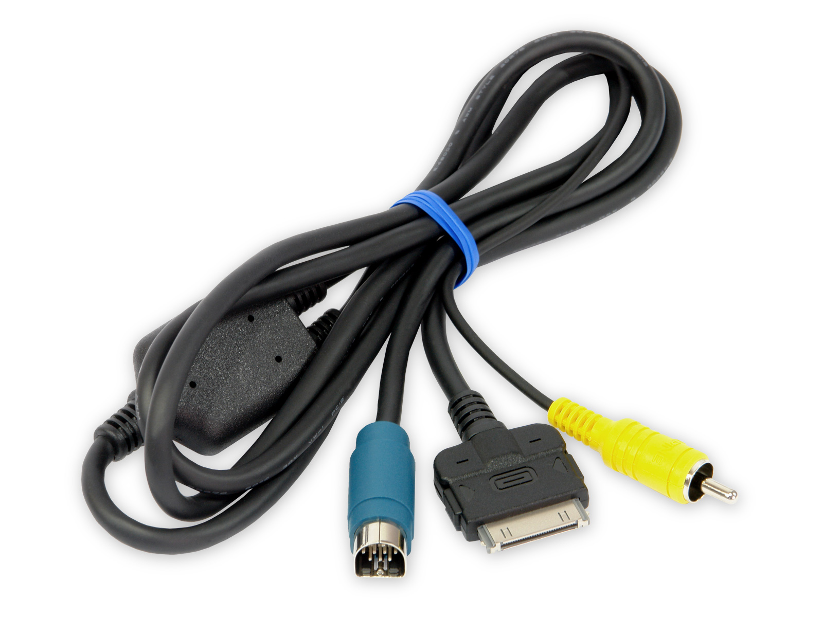Alpine KCE 435iV cable for iPhone, iPod.
