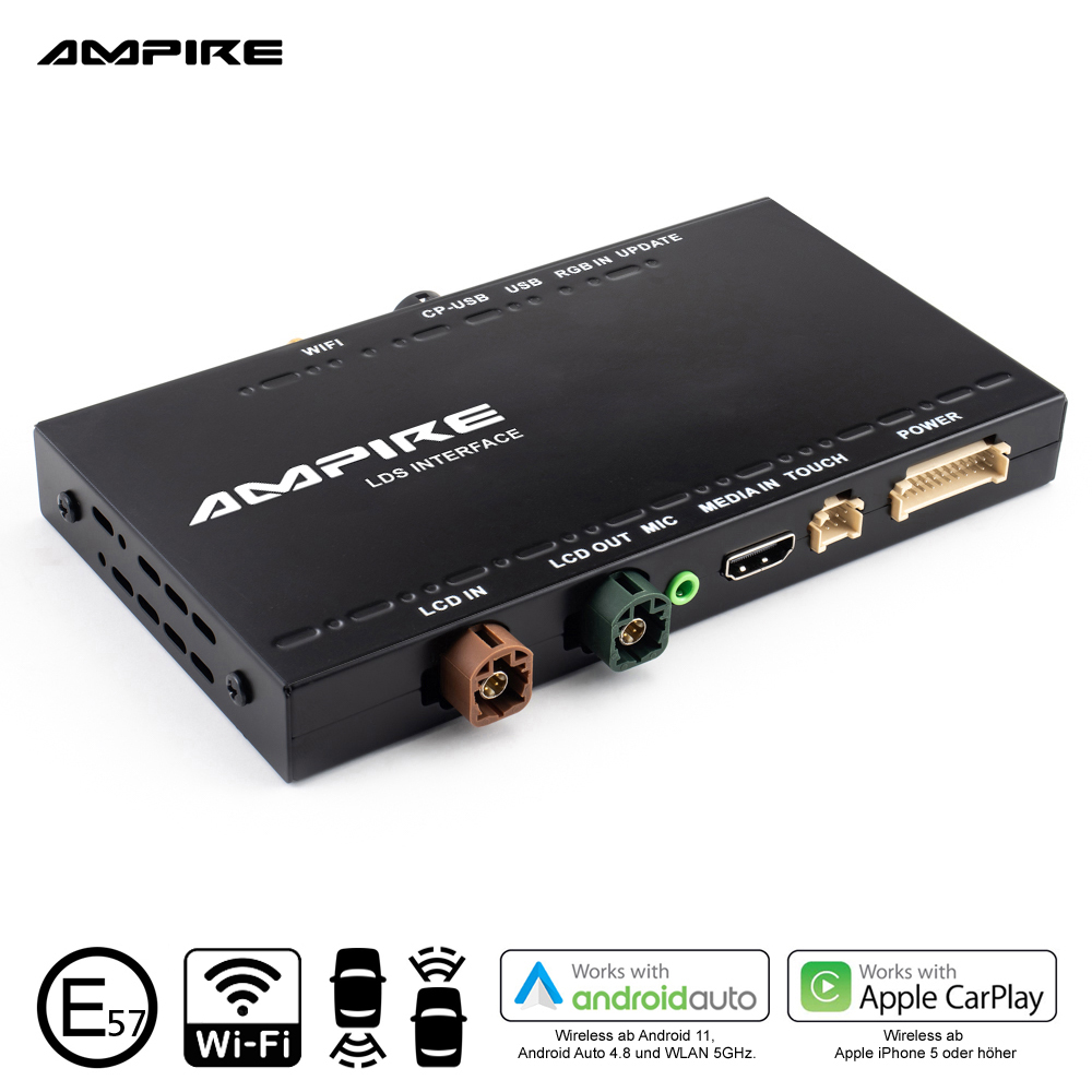 AMPIRE LDS-NTG45-CP smartphone interface for Mercedes.