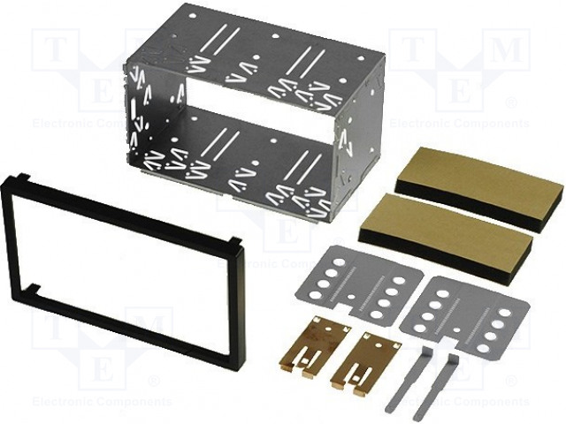 Universal fascia plate KIT (adapter 2DIN, 110x188.5 mm). 2DIN.6